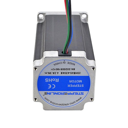 3pcs E Series Nema 23 Bipolar 1.8deg 3.0Nm(425oz.in) 4.2A 57x57x113mm 4 Wires (StepperOnline)