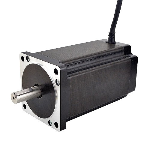 E Series Nema 34 Stepper Motor Bipolar 1.8deg 12.0Nm(1699.34oz.in) 6.0A 86x86x151.5mm 4 Wires (StepperOnline)