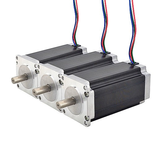 3pcs E Series Nema 23 Bipolar 1.8deg 3.0Nm(425oz.in) 4.2A 57x57x113mm 4 Wires (StepperOnline)