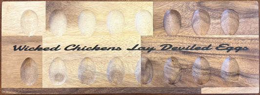 Wicked Chickens Lay Deviled Eggs – Egg Tray
