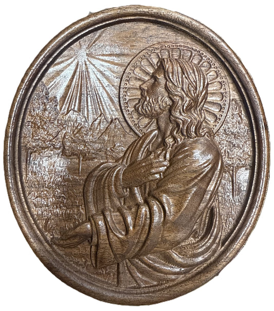 Religious – Lord Looking Up at Sun