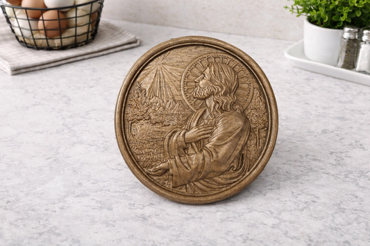 Religious – Lord Looking Up at Sun