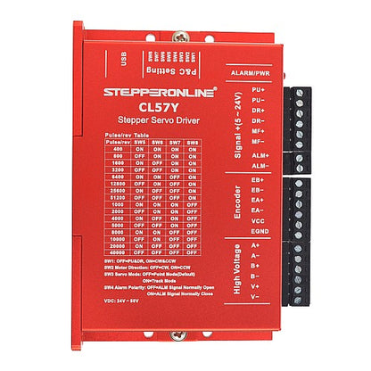 YS Series 1 Axis Closed Loop Stepper CNC Kit 3.00Nm(424.83oz.in) Nema 23 Motor w/ 2.0m Cables & Driver (StepperOnline)